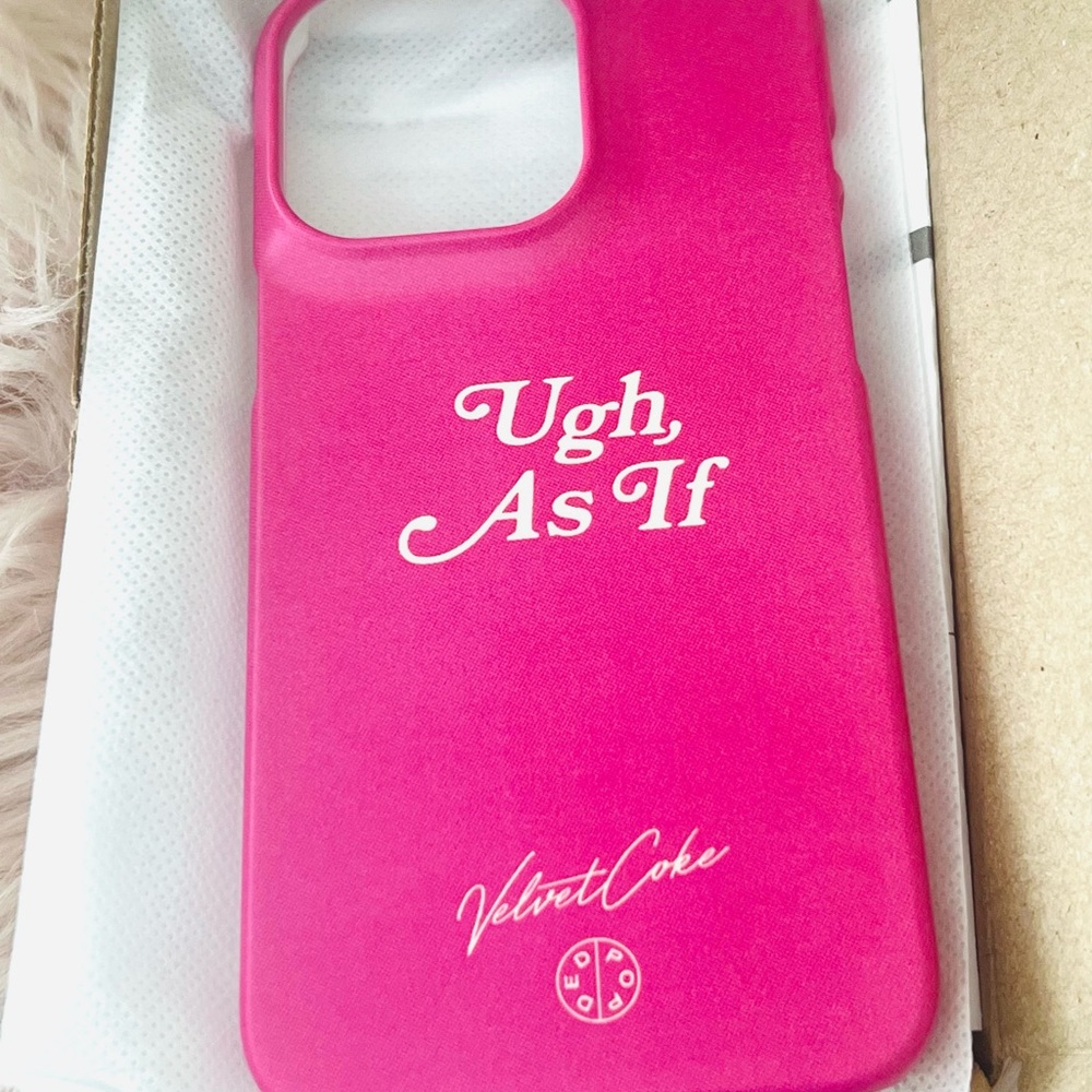 Clueless hot pink iphone 13 Pro phone case